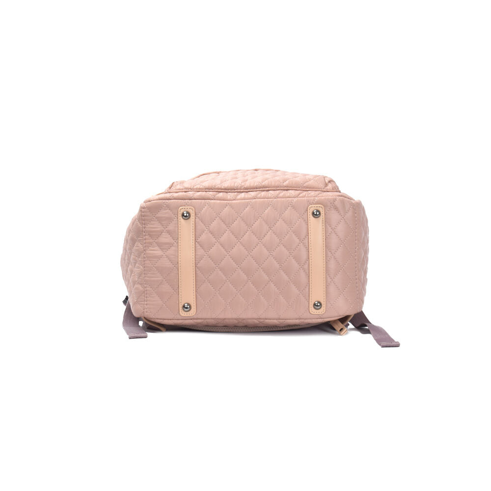 Tosca Metro Quilted Oxford Lightweight Travel 15" Laptop Backpack Mauve — image 4