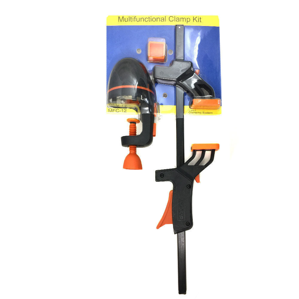 Generic Multifunctional Clamp Kit 5-in-1 Bar Clamping System Vice/Spreader Workshop Tool