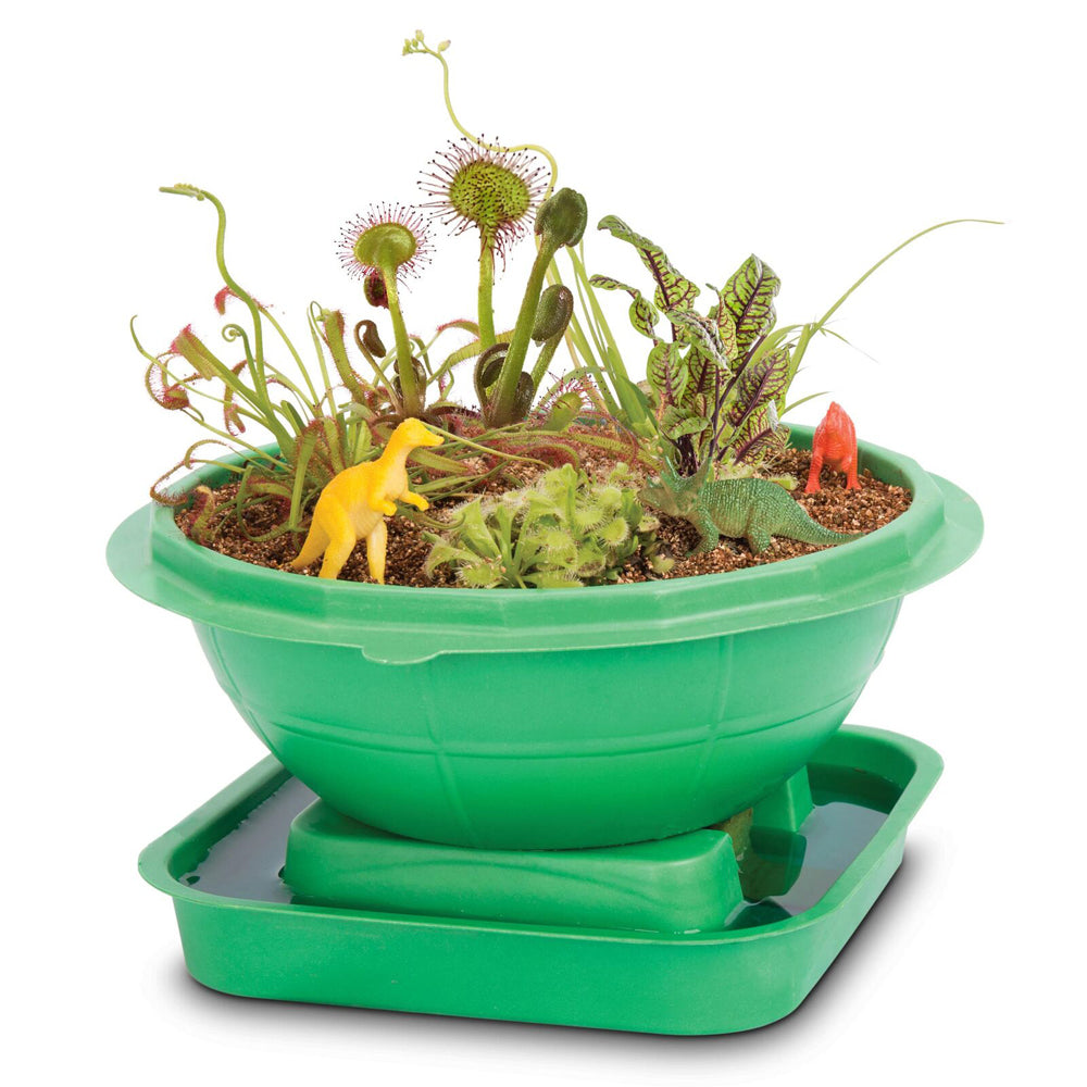 MRS Green Terra Sphere w/ Dino Figurine Kids Growing Plant Kit Educational Toy — image 2