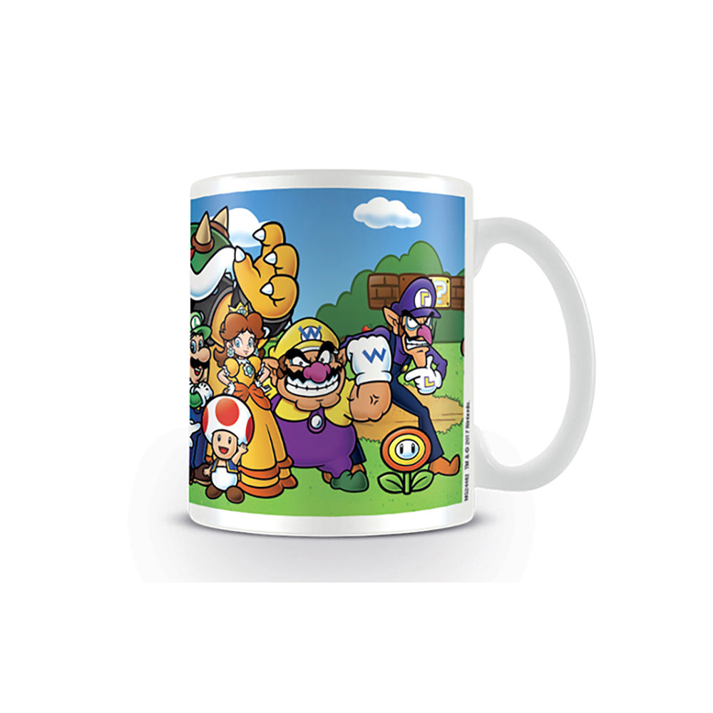 Super Mario Bros. Characters Print Themed Coffee Mug Drinking Cup 300ml