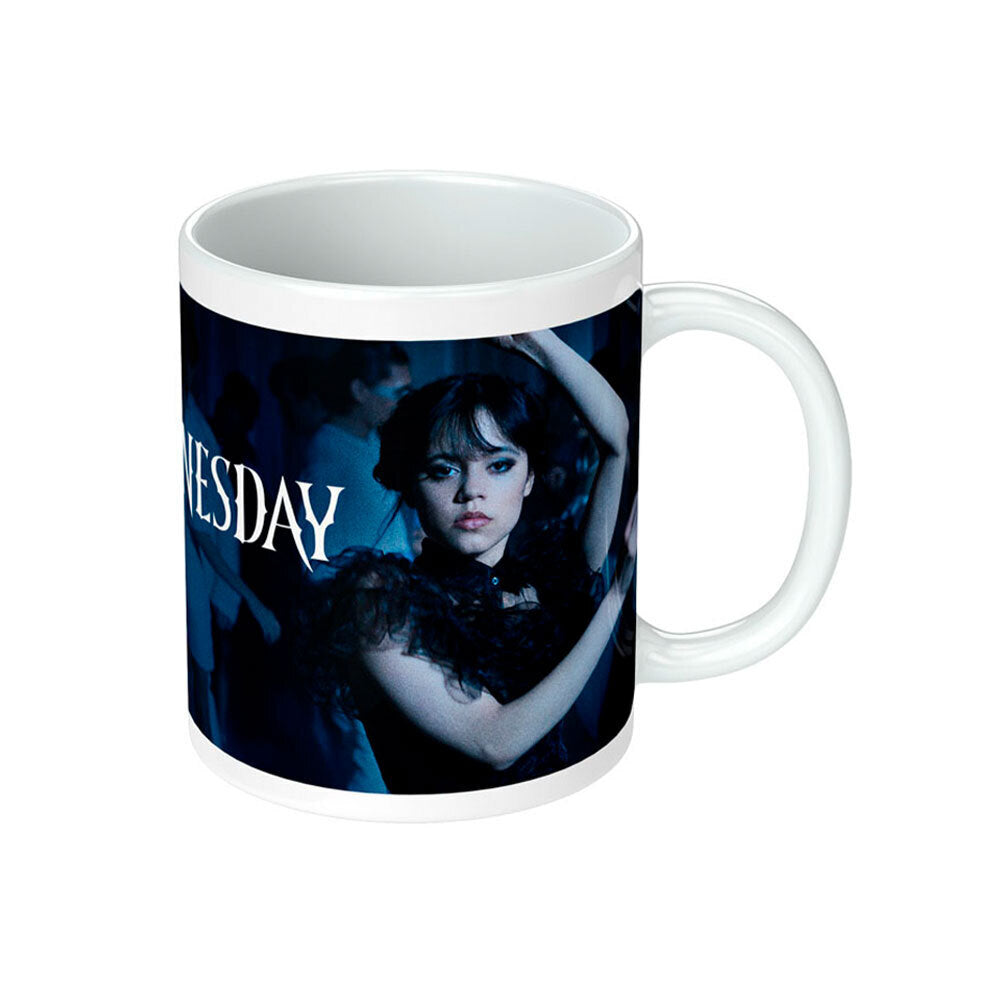 Wednesday Addams Goo Muck White Ceramic Printed Tea/Coffee 285ml/10 oz Mug (2 Pack) — image 2