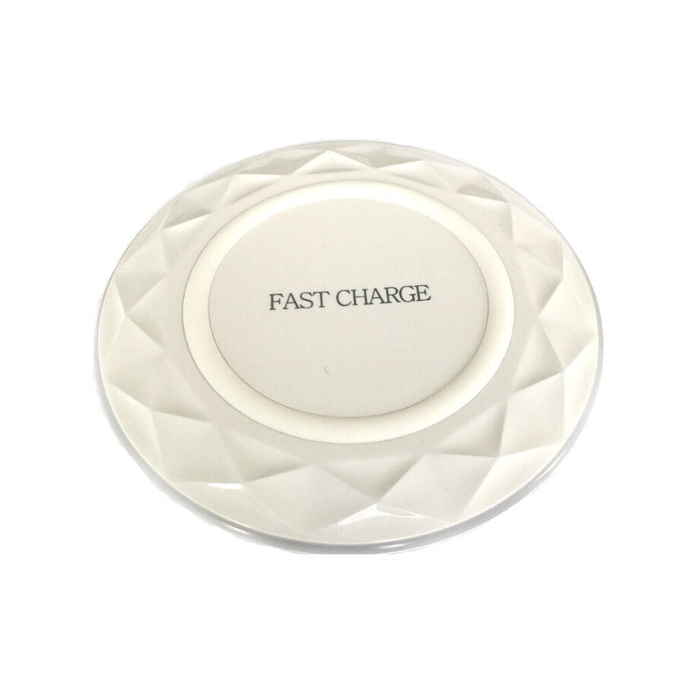 Orotec 10W Fast Charge Wireless Charging Pad Qi Enabled Smartphones Holder White — image 2