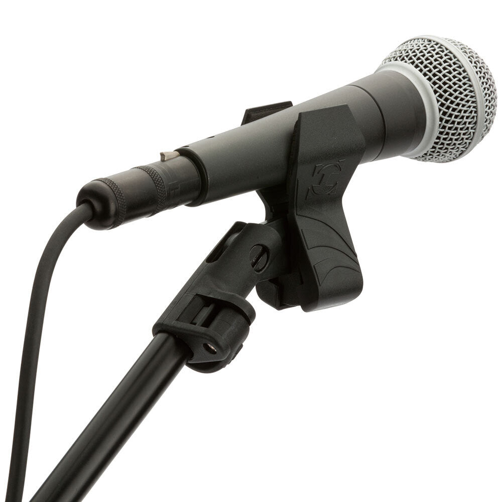 Hercules Mic Holder Clip Adaptor Mount for 20mm-35mm Microphone Stand Black (4 Pack) — image 3