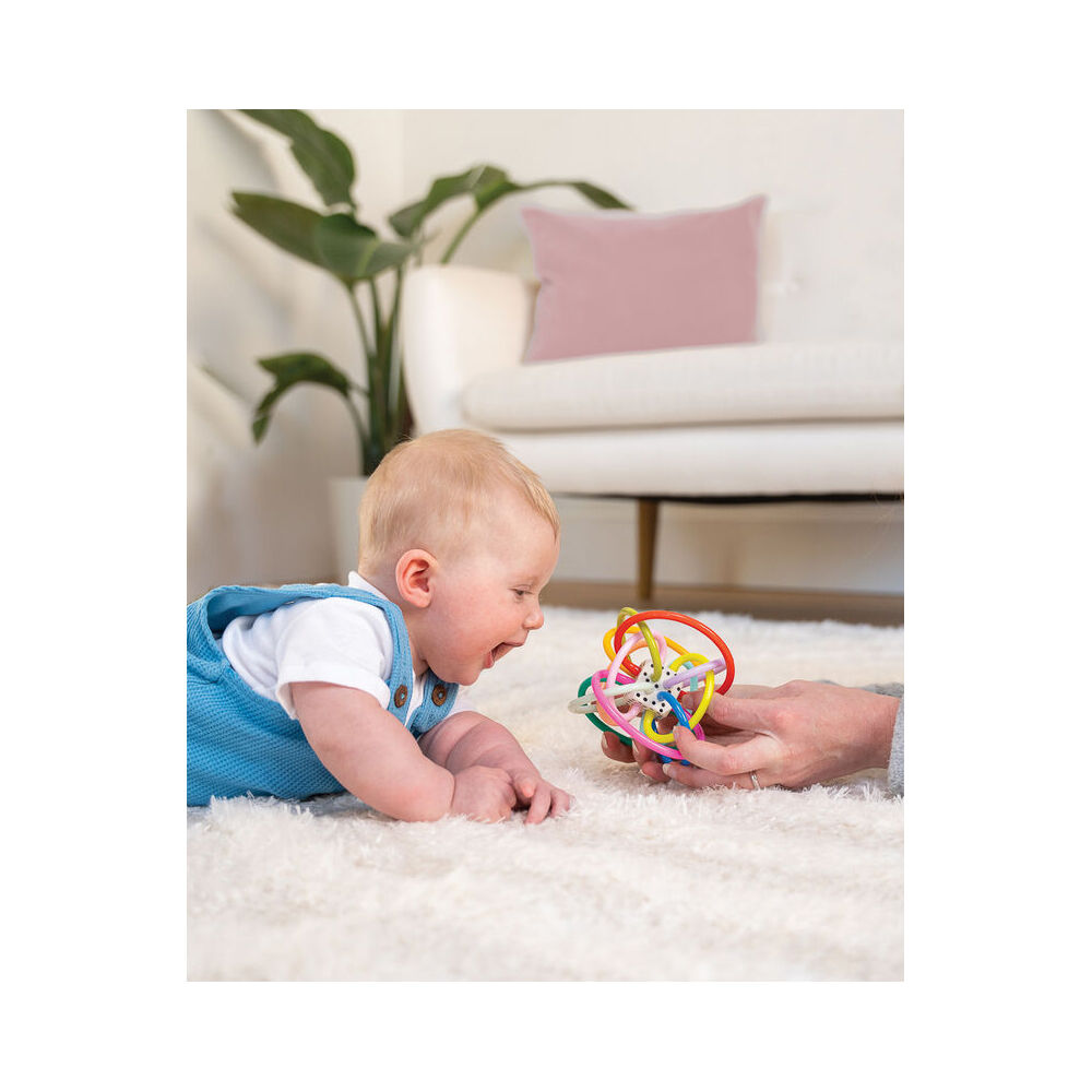 Manhattan Winkel Colorpop Rattle Teether Baby/Infant Sensory Play Toy 0m+ — image 4