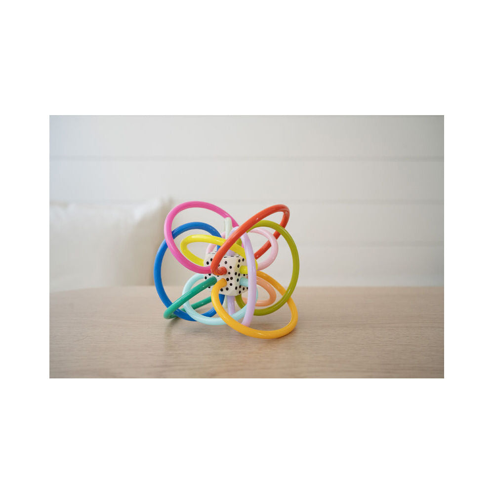 Manhattan Winkel Colorpop Rattle Teether Baby/Infant Sensory Play Toy 0m+ — image 6