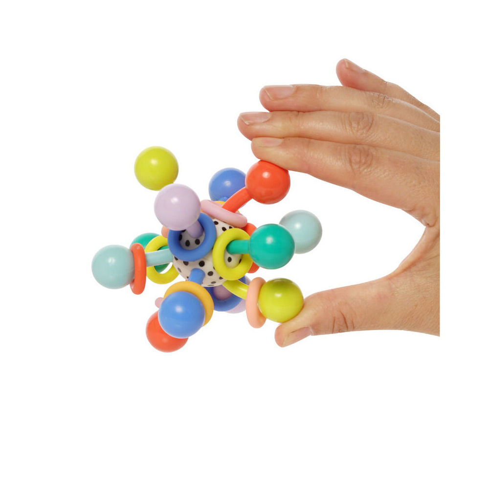 Manhattan Atom Colorpop Rattle Teether Baby/Infant Sensory Play Toy 0m+ — image 2