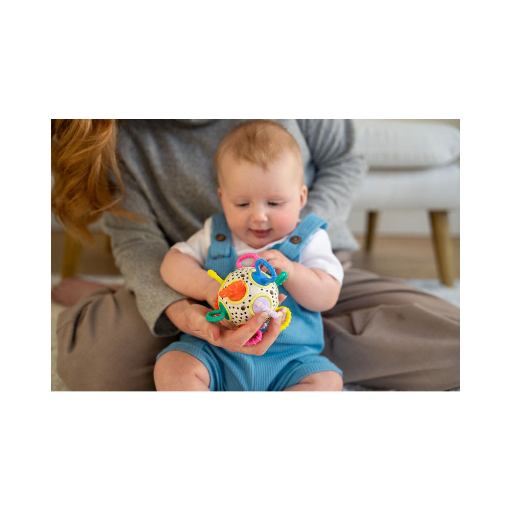 Manhattan Click Clack Colorpop Ball Baby/Infant Rattle Sensory Play Toy 0m+ — image 3