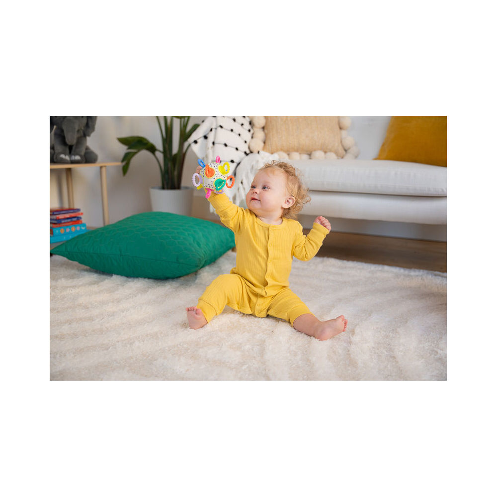 Manhattan Click Clack Colorpop Ball Baby/Infant Rattle Sensory Play Toy 0m+ — image 4