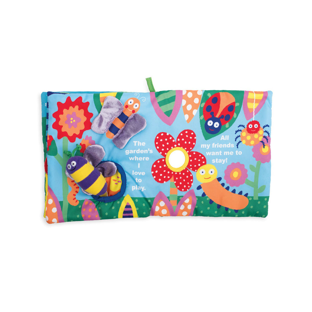 Manhattan 21cm Baby/Toddler Educational Buzzing Through Fabric Book Toy 6m+ — image 5