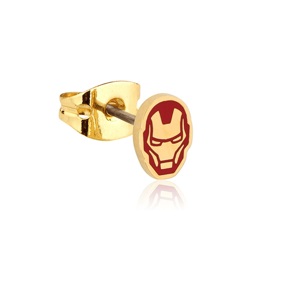 Couture Kingdom Ecc Marvel Iron Man Stainless Steel 12mm Stud Earrings — image 2