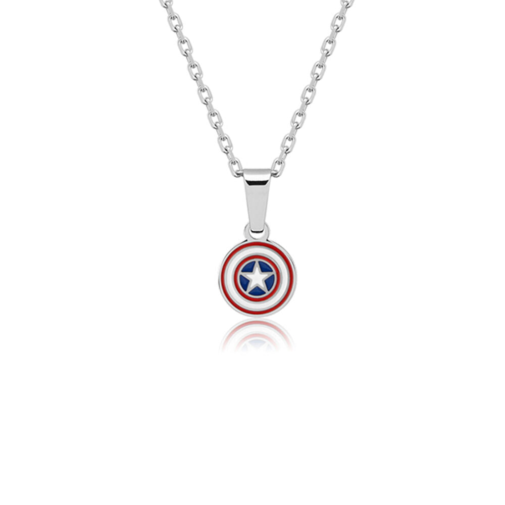 Couture Kingdom Ecc Marvel Captain America Stainless Steel 40+7cm Necklace — image 2
