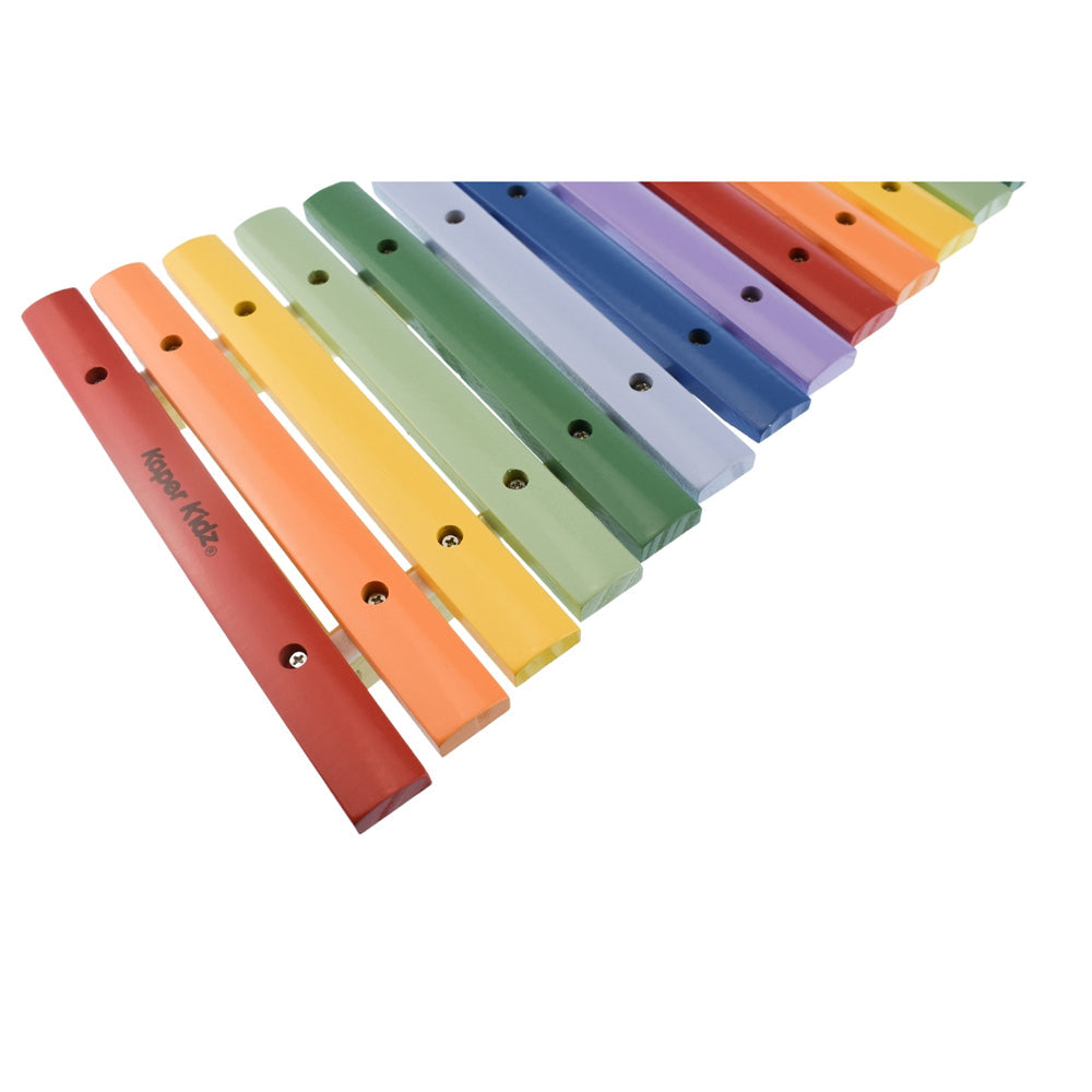 Kaper Kidz Wooden Rainbow Xylophone Large Kids/Toddler Musical Play Toy 18m+ — image 2