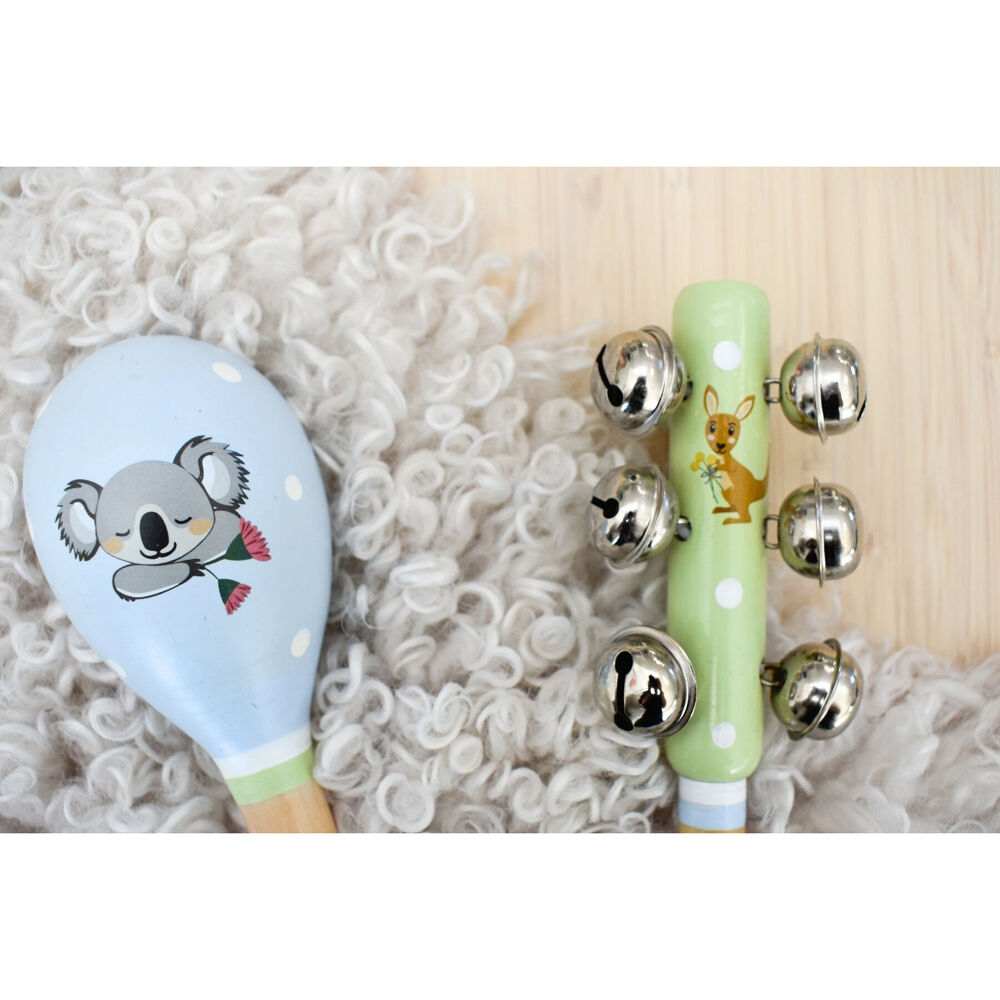 Koala Dream Bush Buddies Australian Animals Maraca & Bellstick Set Kids 18m+ — image 8
