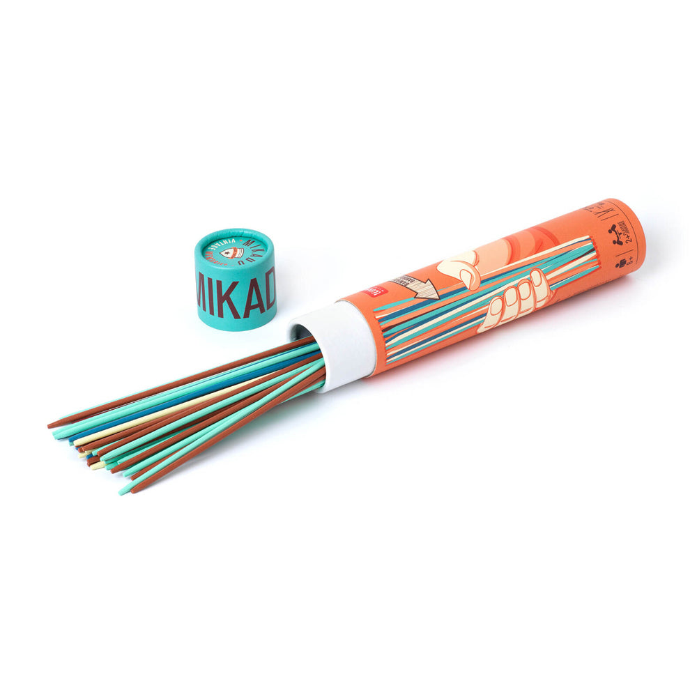 Legami Mikado Bamboo Pick Up Sticks 2-Players Kids Classic Game Toy 6+ (41 Pieces) — image 2