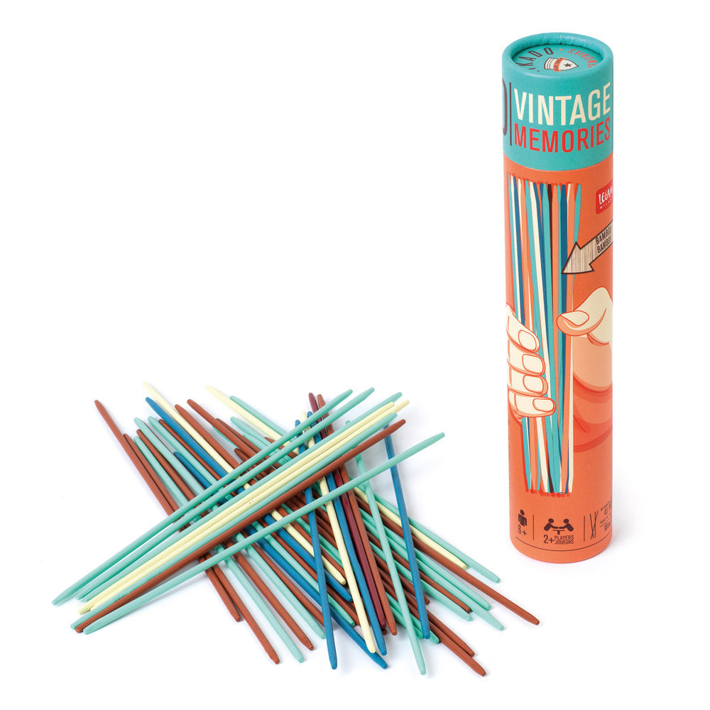 Legami Mikado Bamboo Pick Up Sticks 2-Players Kids Classic Game Toy 6+ (41 Pieces) — image 3