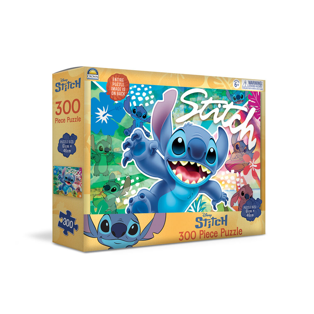 Stitch 300pc Stitch Jigsaw Puzzle Interactive Learning Educational Toy Kids 3y+ (3 Pack) — image 2