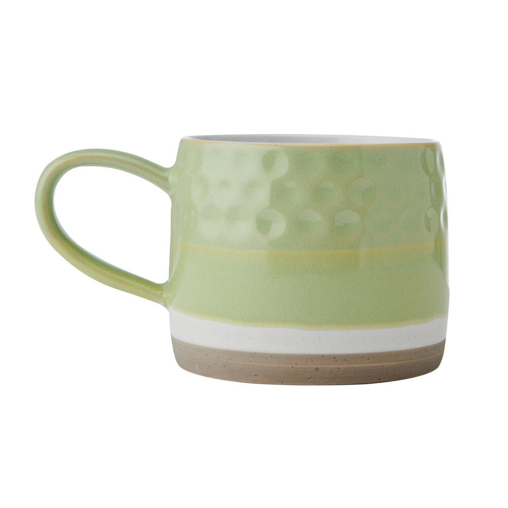 Mikasa 320ml Textured Ombre Coffee Mug Cup Stoneware Drinkware w/Handle Green — image 4