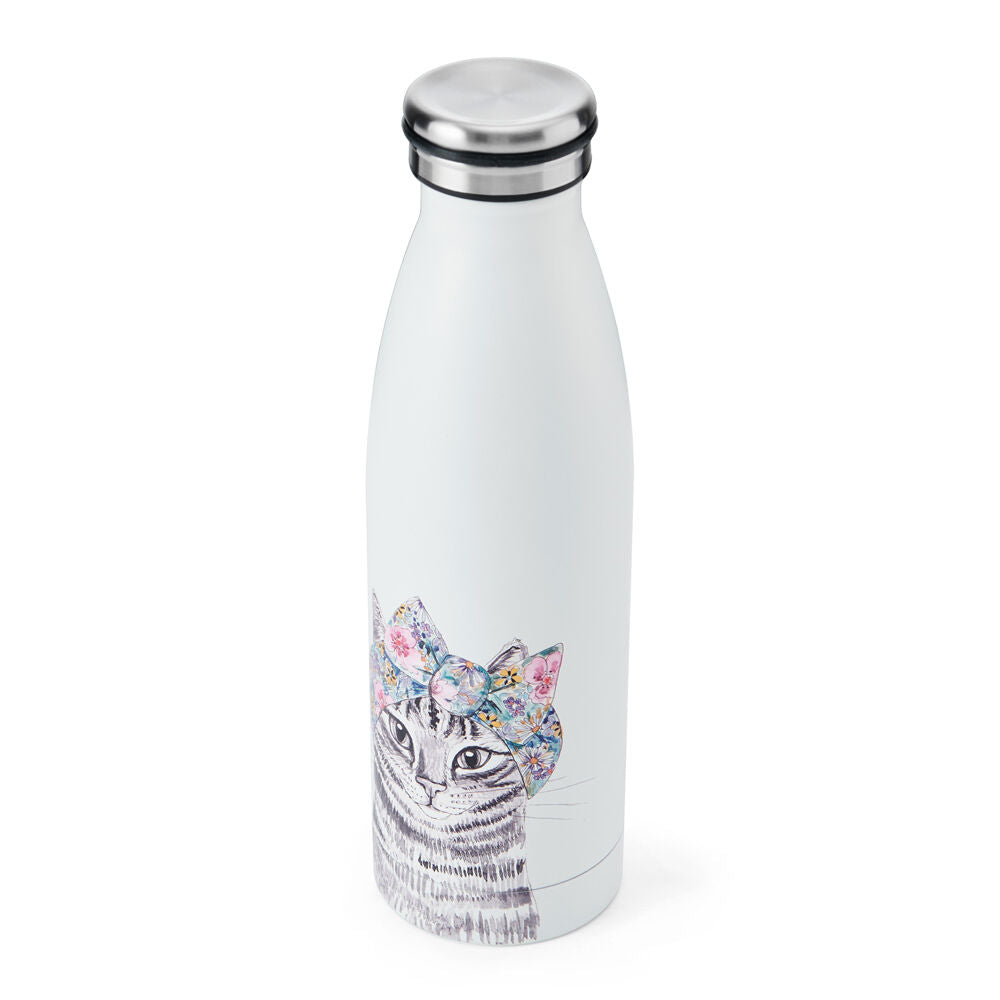 Mikasa x Tipperley Hill 500mL Cat Themed Sleeved Insulated Water Bottle — image 2