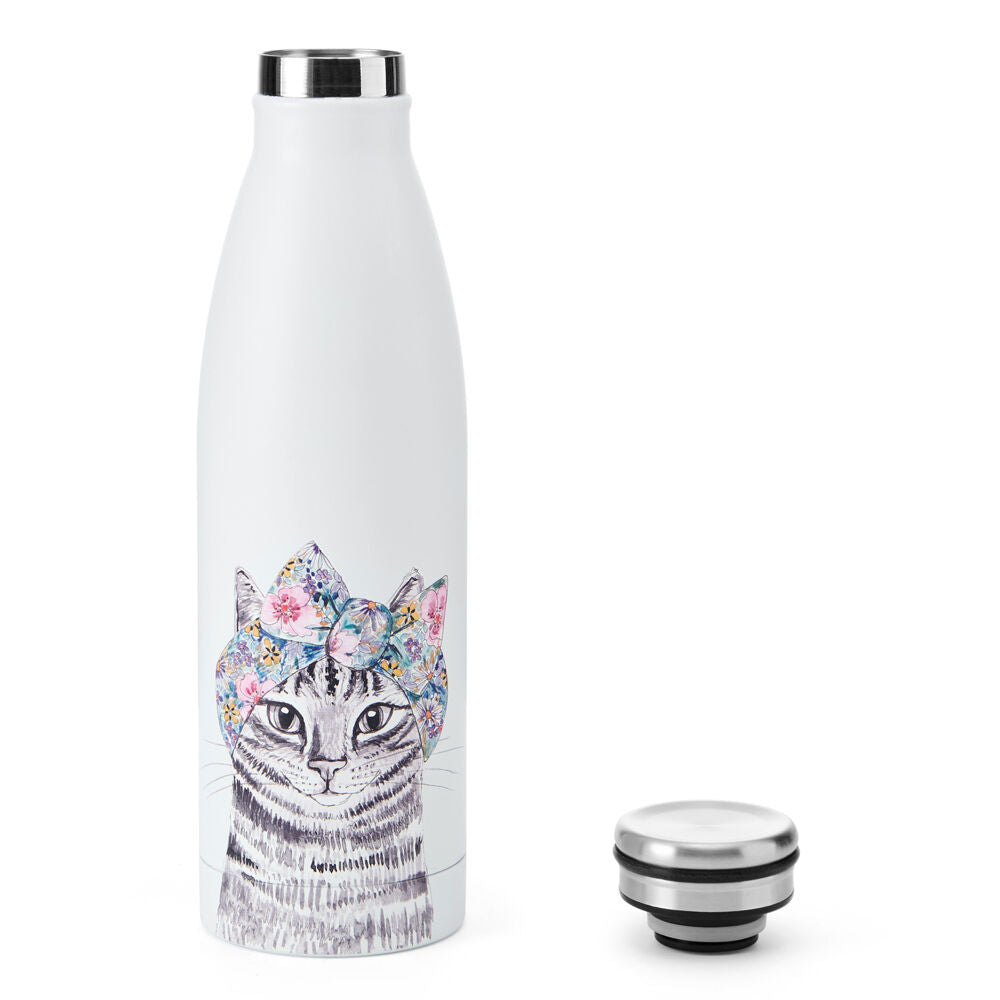 Mikasa x Tipperley Hill 500mL Cat Themed Sleeved Insulated Water Bottle — image 3