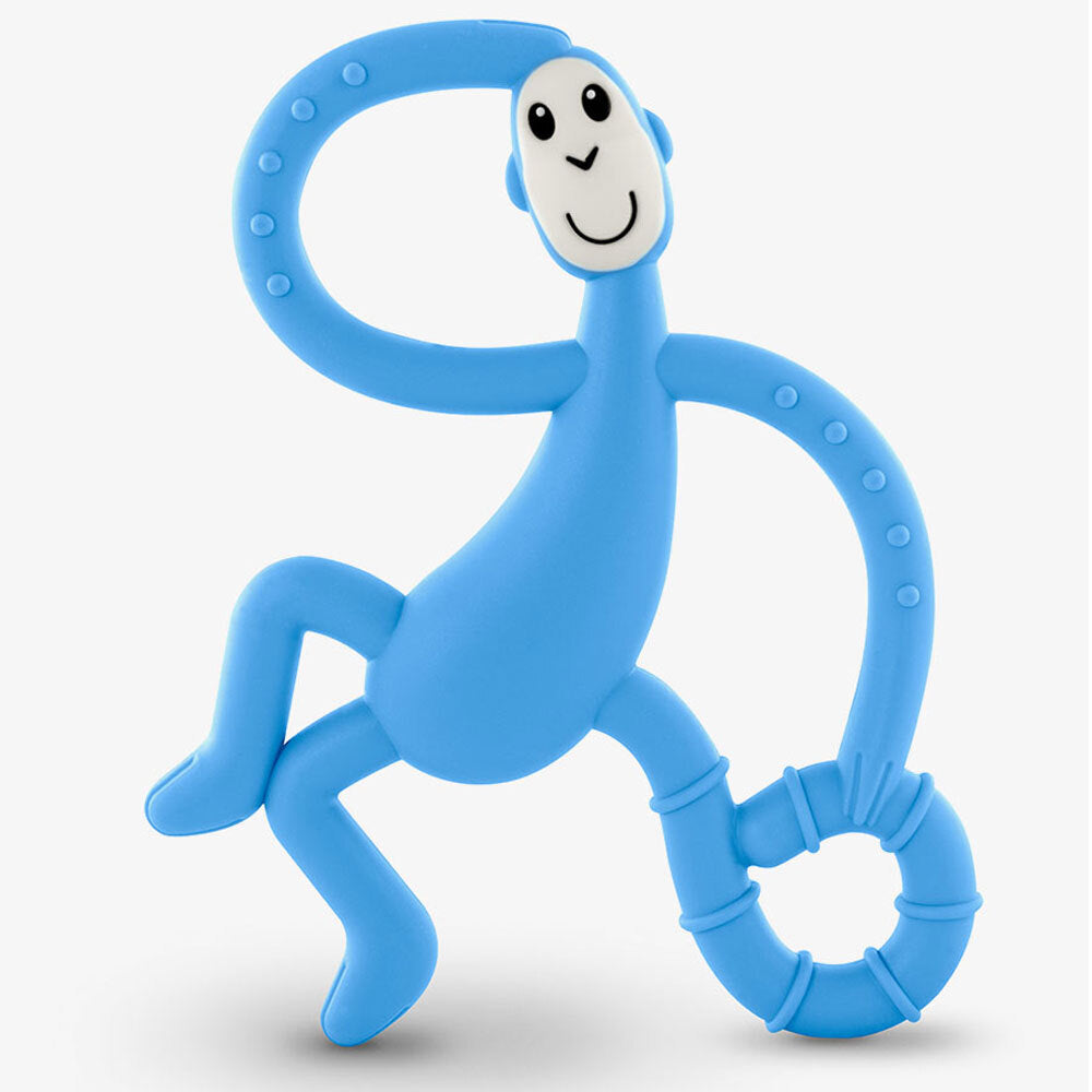 Matchstick Monkey Teething Gift Set Plush/Teether/Muslin Blanket Baby 3m+ Blue — image 4