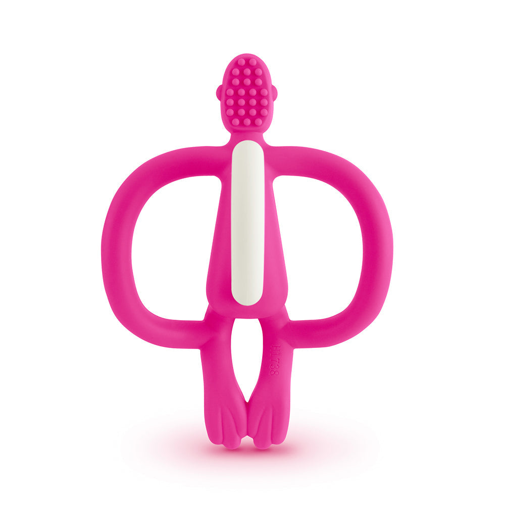 Matchstick Monkey Teething Toy and Gel Applicator - Orange/Pink (2 Pack) — image 7