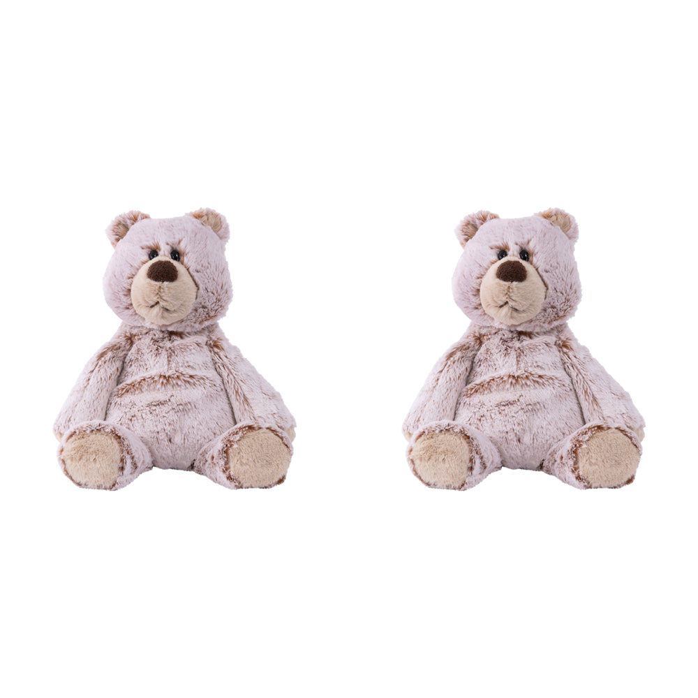 Mary Meyer Marshmallow Animal Teddy 33cm Soft Stuffed Plush Toy Kids 0+ Pink (2 Pack)