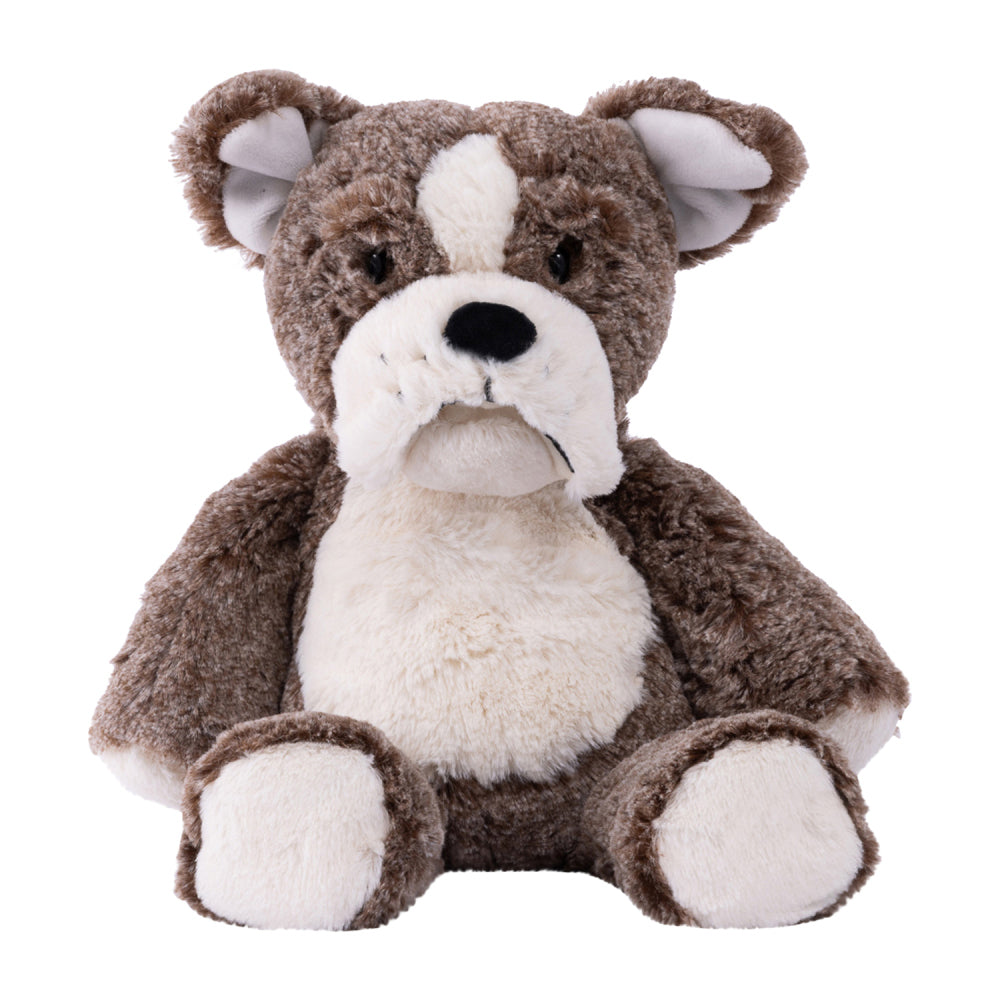 Mary Meyer Marshmallow Animal Bulldog 33cm Soft Stuffed Plush Toy Kids 0+ Grey