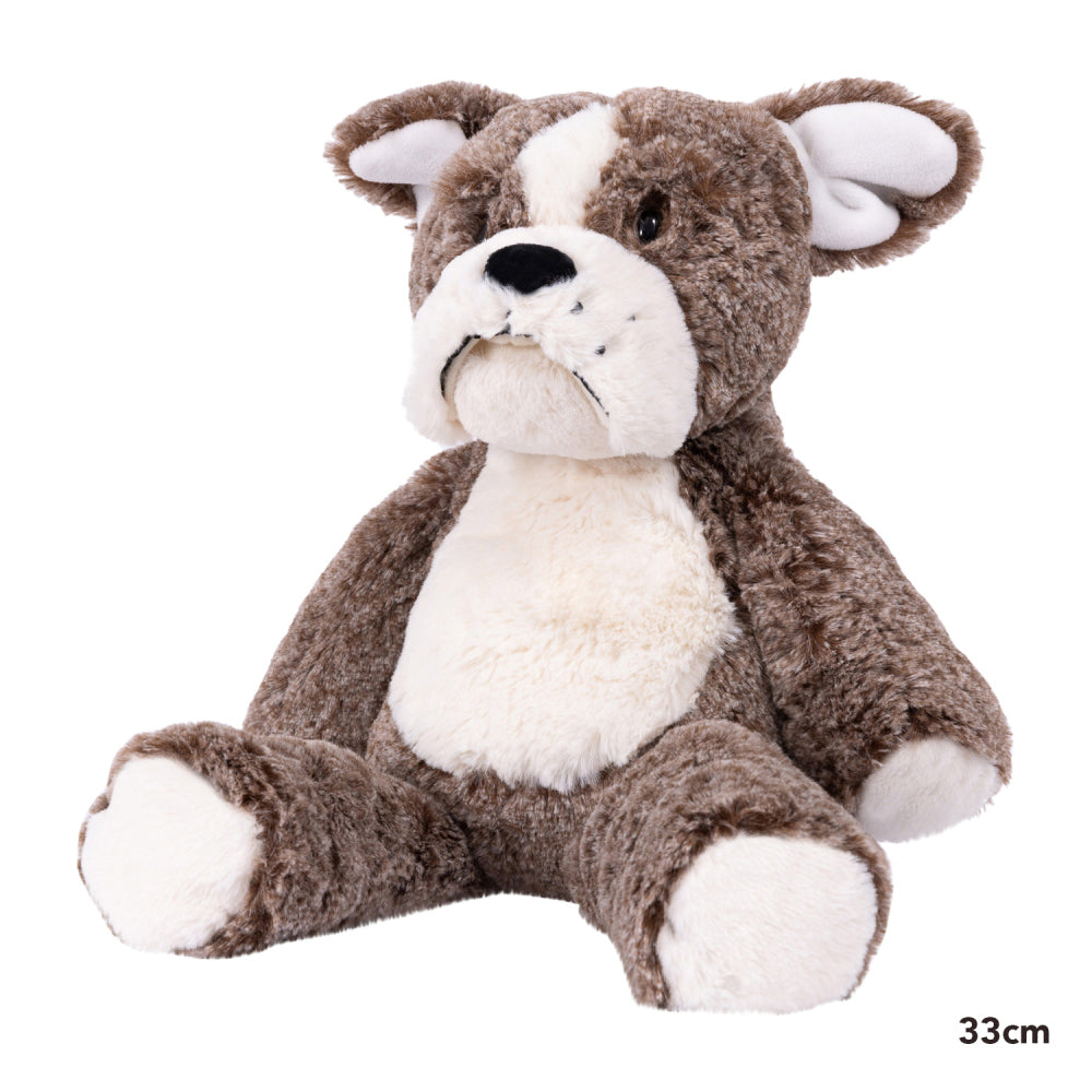 Mary Meyer Marshmallow Animal Bulldog 33cm Soft Stuffed Plush Toy Kids 0+ Grey — image 3