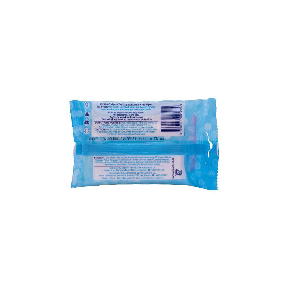 Wetones Fresh Original Surface Cleaning Wipes Travelpack Antibacterial (15 Pieces) — image 5