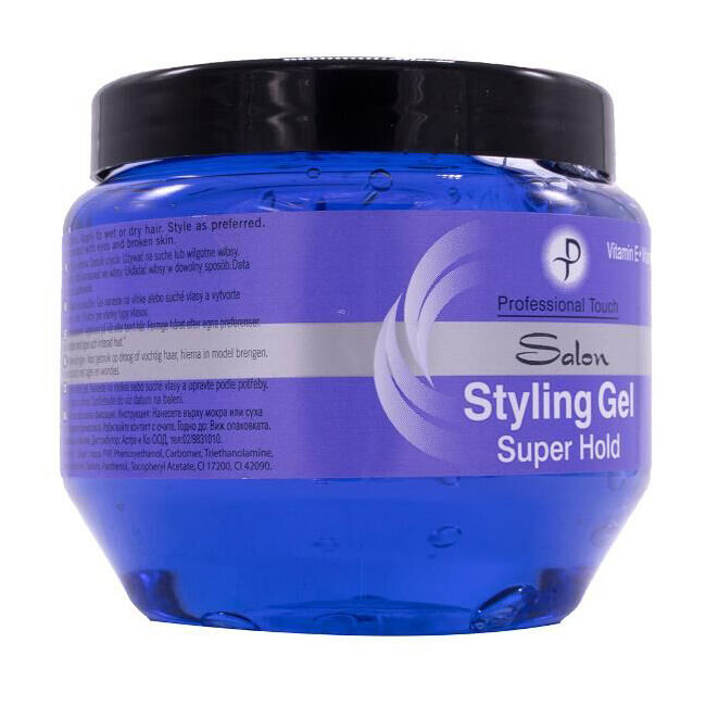 Professional Touch For All Hair Types Salon Super Hold Styling Gel 250ml — image 2