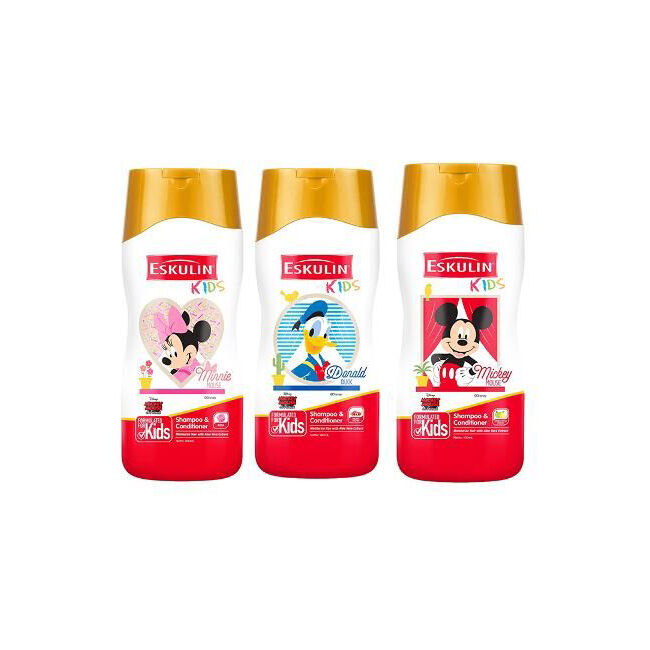 Disney Eskulin Kids 2 in 1 Shampoo & Conditioner 200ml Assorted Hair Care — image 5