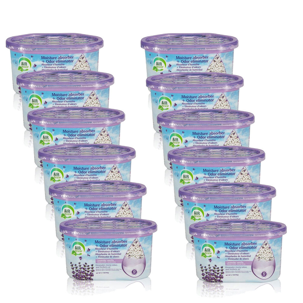 Air Fusion Moisture Absorber Odour Eliminator 189g - Lavender Vanilla (12 Pack)