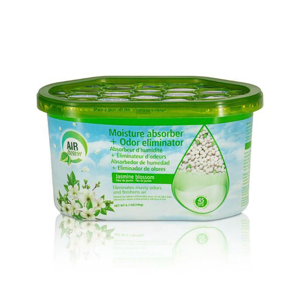 Air Fusion Moisture Absorber Odour Eliminator Air Freshener 189g Jasmine (12 Pack) — image 2