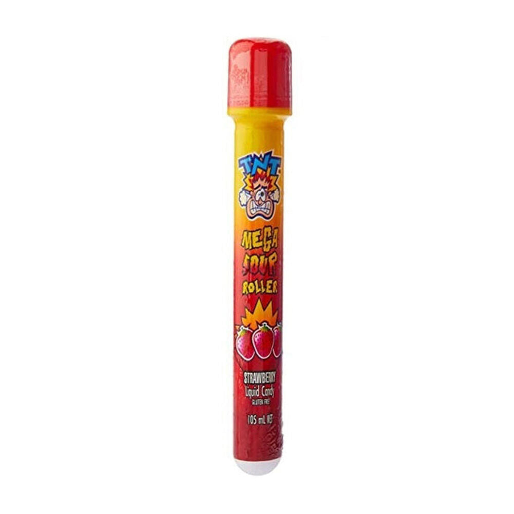 TNT 105ml Candy Lollies Mega Sour Liquid Tongue Roller Assorted