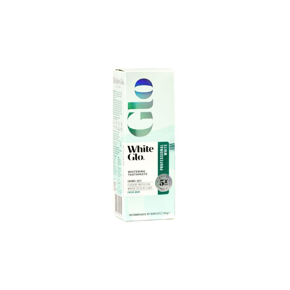 White Glo 115g Professional-Level Whitening Dental Care Toothpaste — image 2