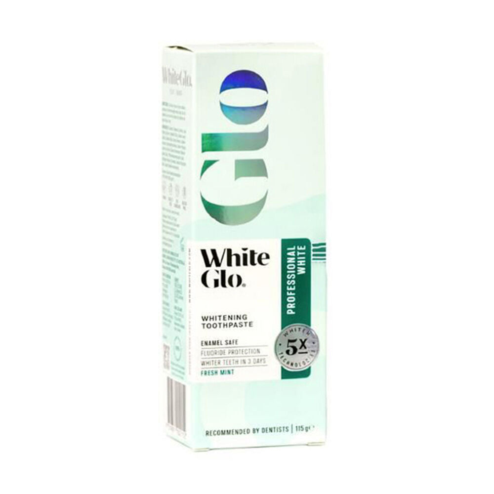 White Glo Professional-Level Whitening Dental Care Toothpaste 115g (5 Pack) — image 2