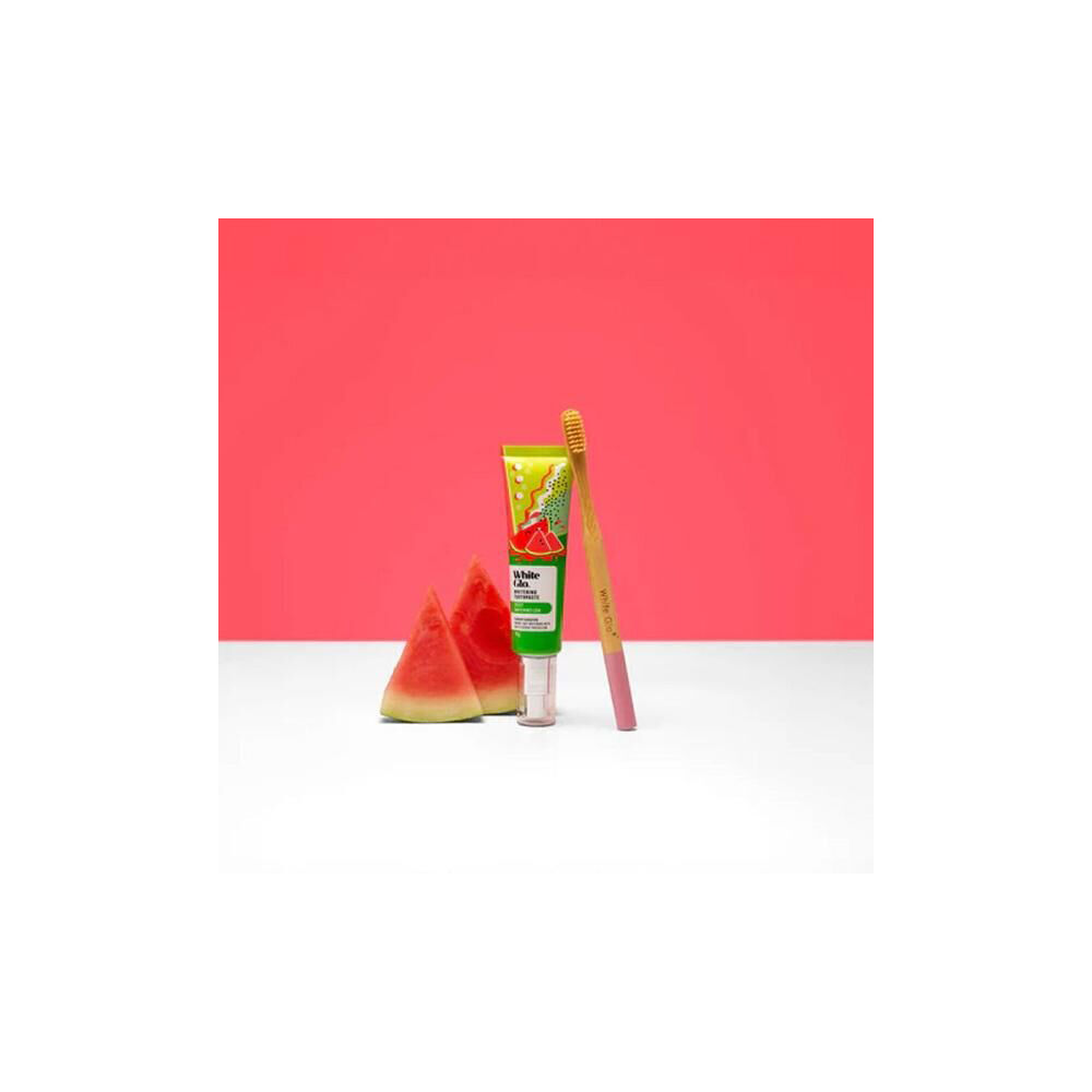 White Glo Juicy Watermelon Flavoured Whitening Dental Care Toothpaste 70g (5 Pack) — image 4
