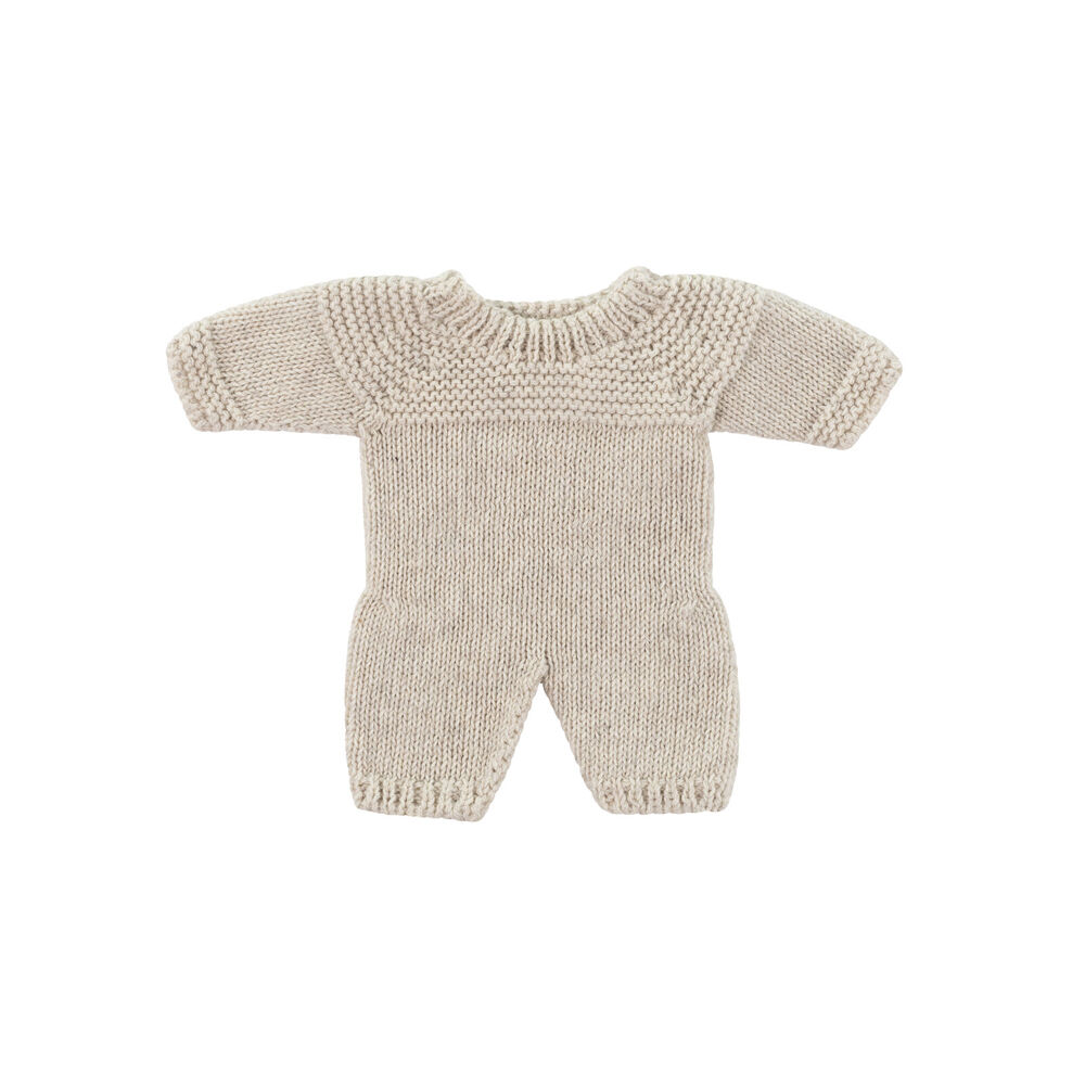 Miniland Linen Knitted Pyjamas 21cm Dress-Up Tailored Doll Accessories 10m+ — image 2