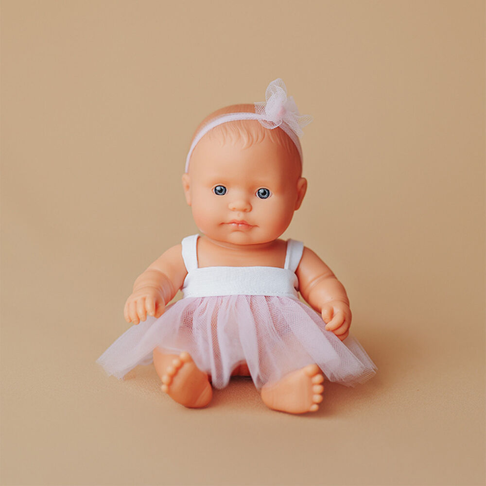 Miniland MF&M Baby/Toddler Doll Caucasian Girl 21cm Imaginative Play Toy 10m+ — image 2