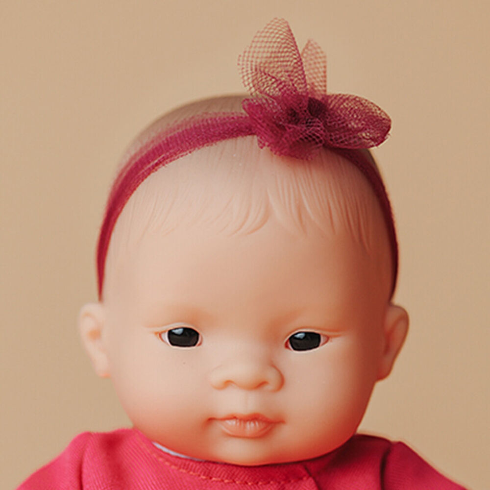Miniland MF&M Baby/Toddler Doll Asian Girl 21cm Imaginative Play Toy 10m+ — image 4