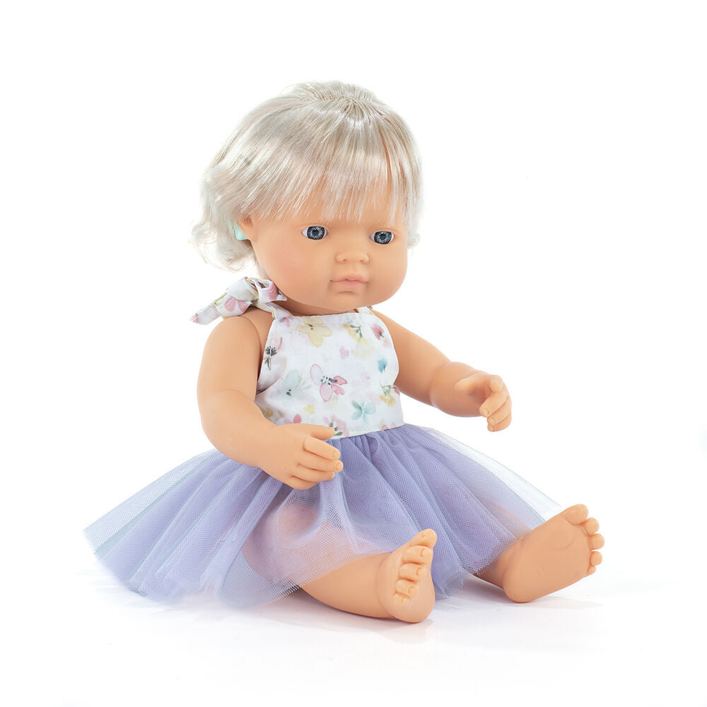 Miniland MF&M Baby/Toddler Doll w/ Hearing Aid 38cm Imaginative Play Toy 10m+ — image 3