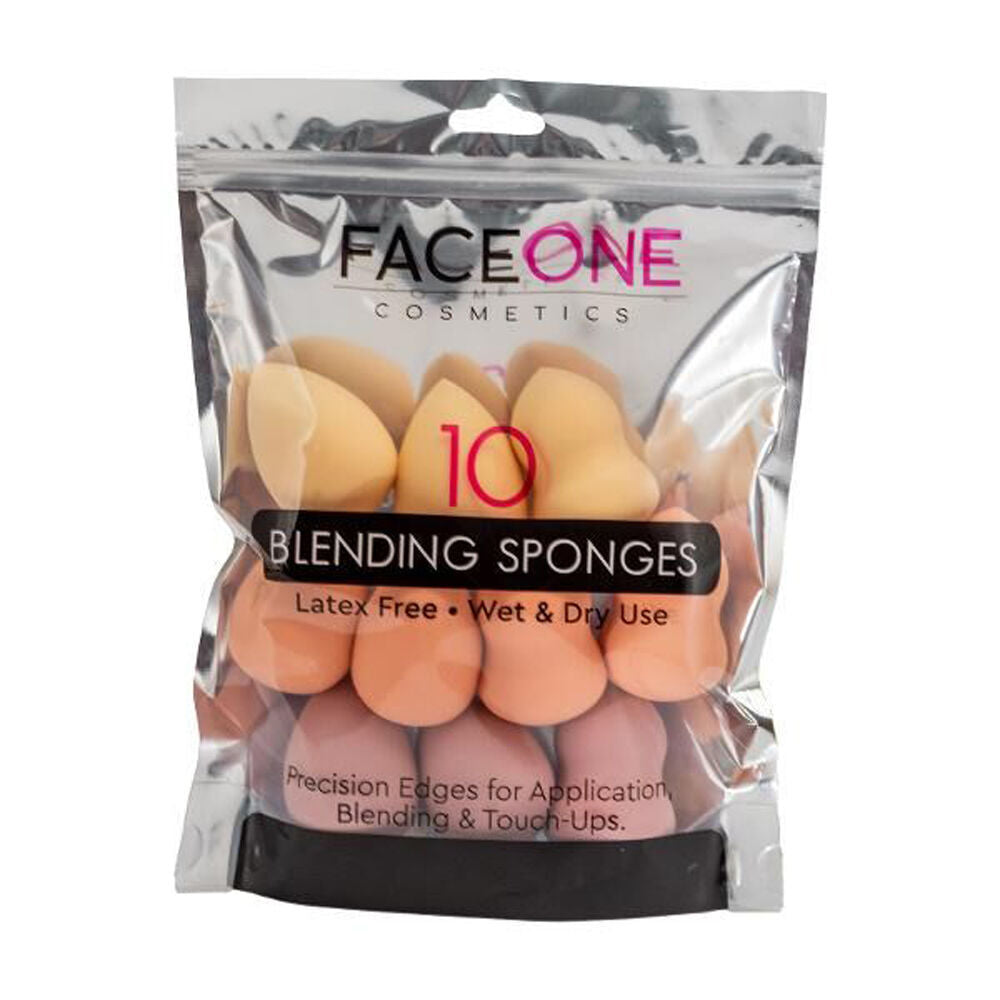 Faceone 10pc Faceone Beauty Blender Makeup Sponge Puff Foundation Applicator (6 Pack) — image 2
