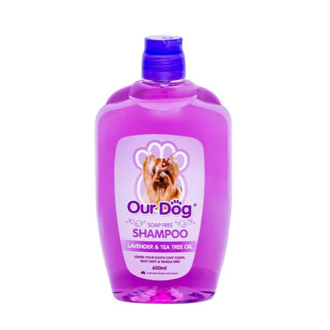 Bathox Pet Grooming Care Our Dog Lavender & Tea Tree Oil Shampoo 600ml
