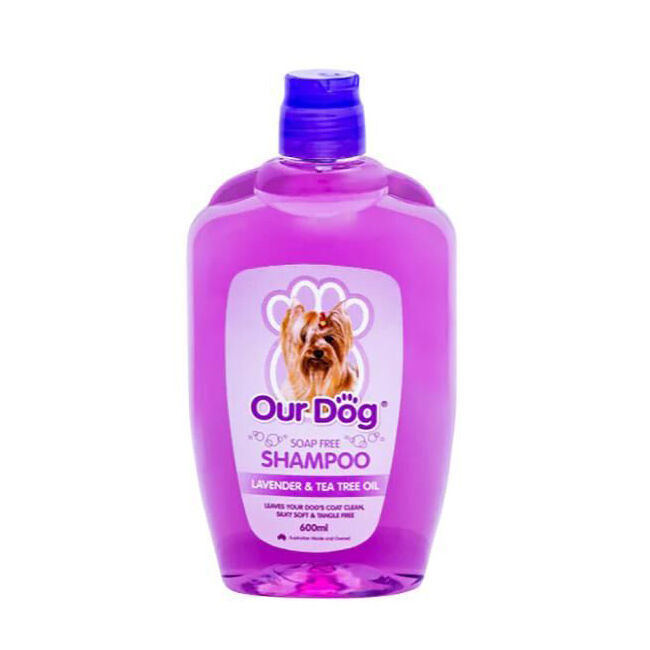 Bathox Our Dog Lavender & Tea Tree Oil Shampoo 600ml Pet Grooming Care (12 Pack) — image 2