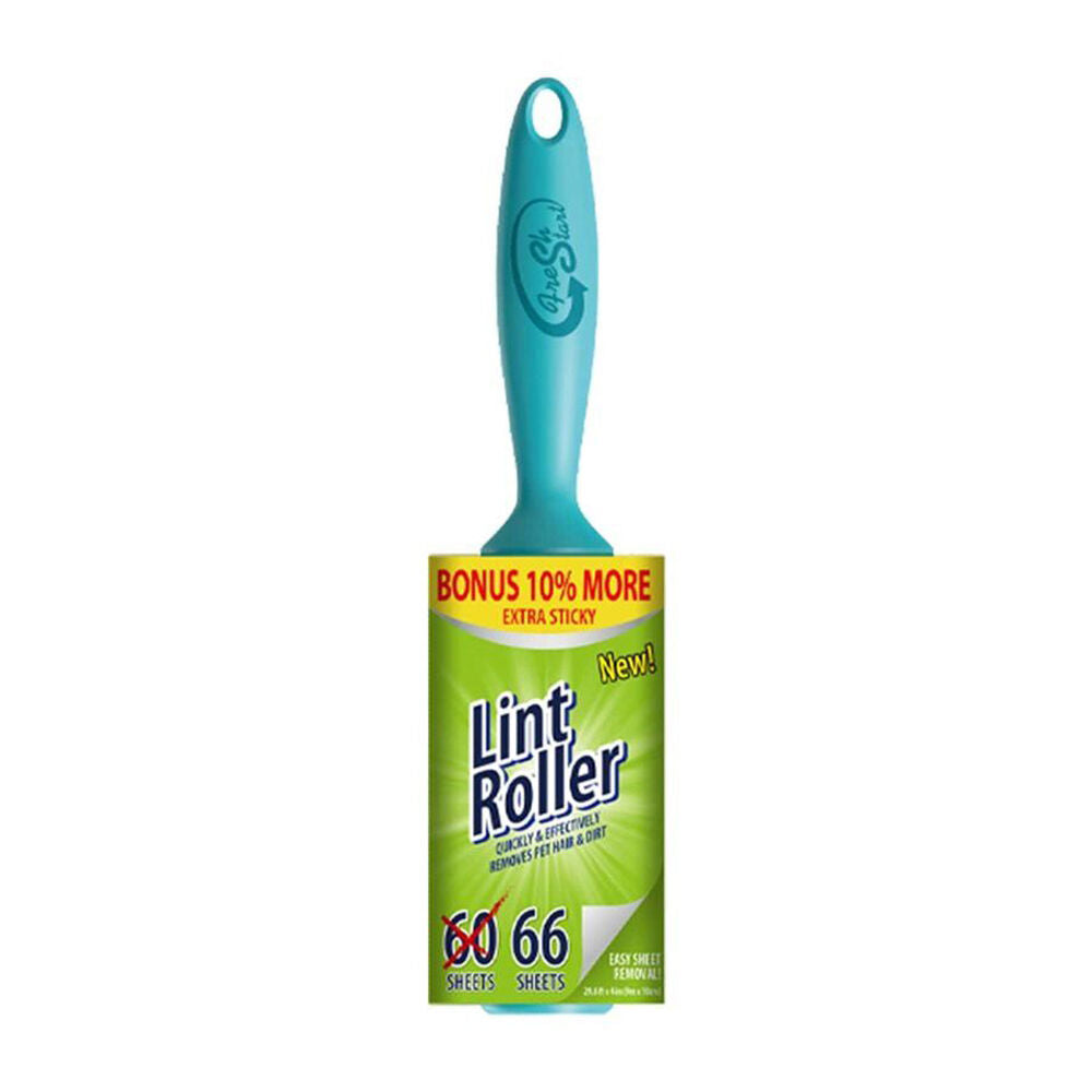 Fresh Start Extra Sticky 66-Sheet Lint Roller Pet Hair/Dirt Remover