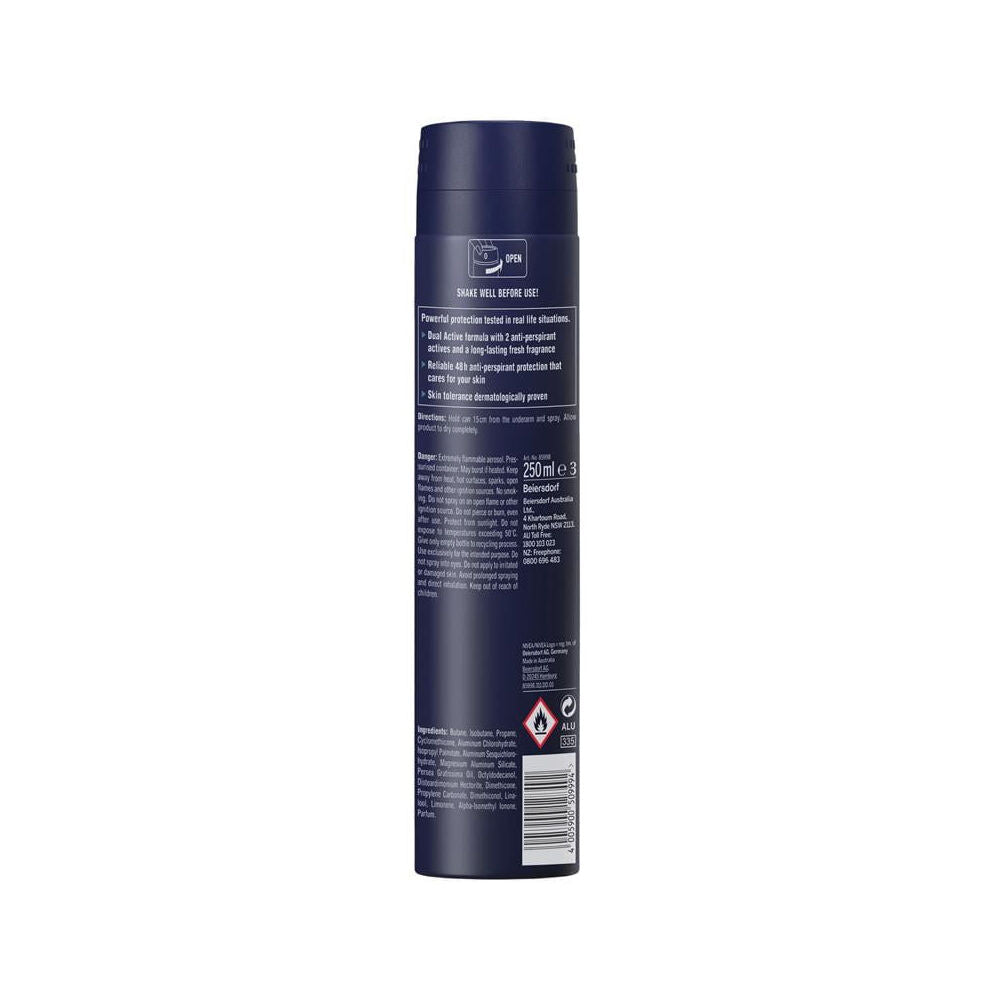 Nivea Antiperspirant Aerosol Everyday Active Fresh Deodorant Spray 250ml — image 2