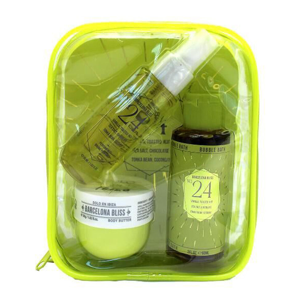 Solo EN Ibiza 3pc Solo En Ibiza Women's Barcelona Bliss Mist Bath & Body Butter Bag Set #24 (3 Pack) — image 2