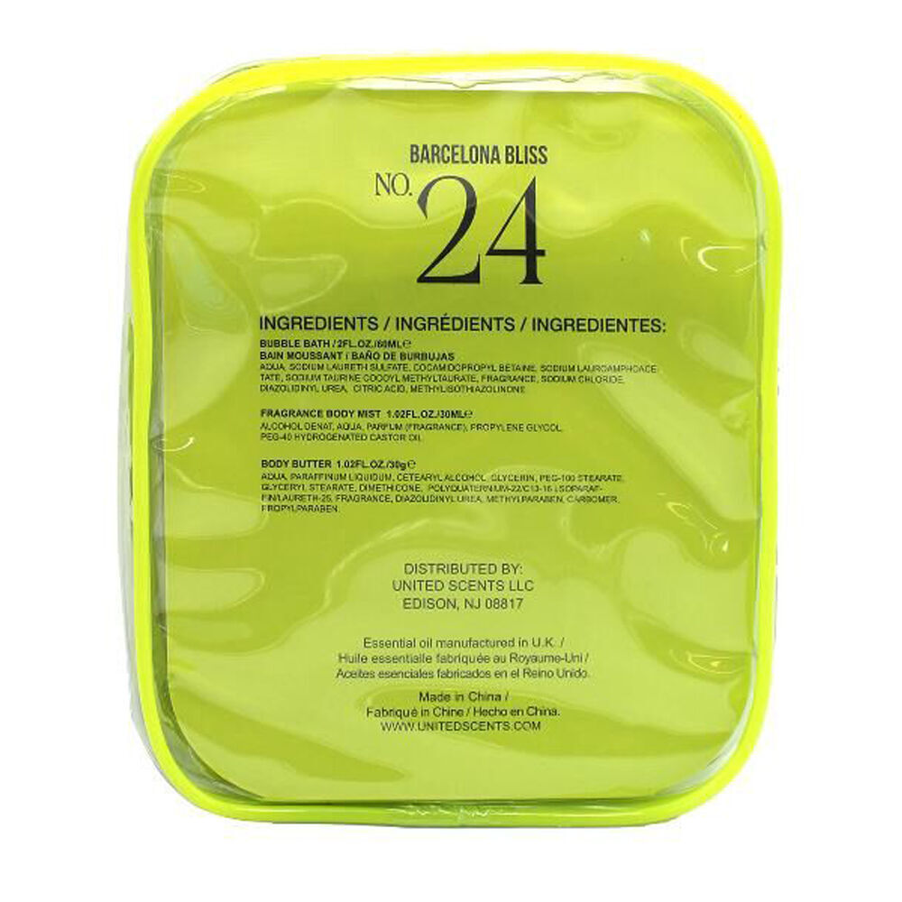 Solo EN Ibiza 3pc Solo En Ibiza Women's Barcelona Bliss Mist Bath & Body Butter Bag Set #24 (3 Pack) — image 3