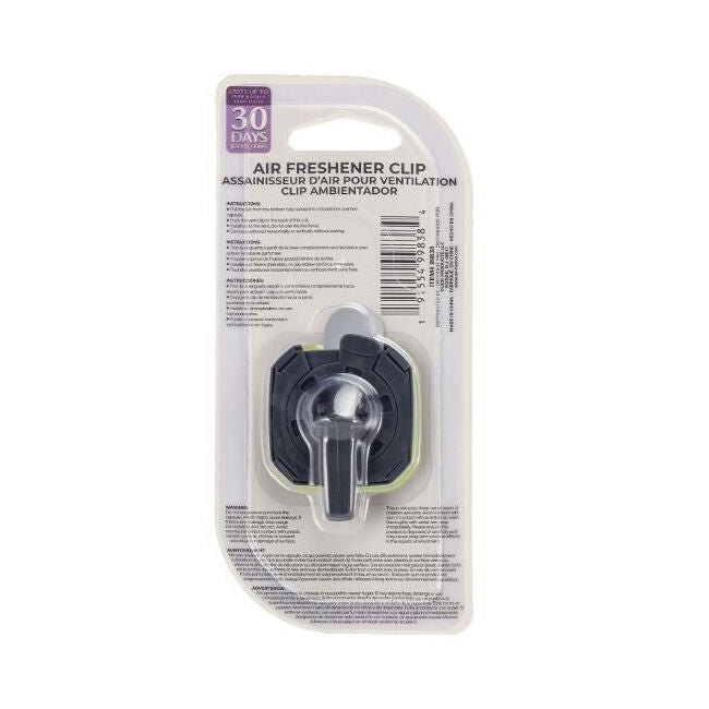 Air Fusion Freshener Clip Lavender 4ml Car Fragrance Odour Eliminator (12 Pack) — image 3