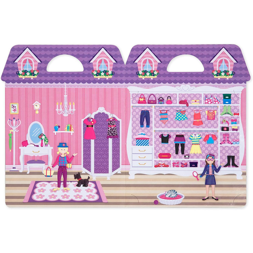 Melissa & Doug Reusable Puffy Sticker Play Set Dress-Up Kids/Childrens Toy 4+